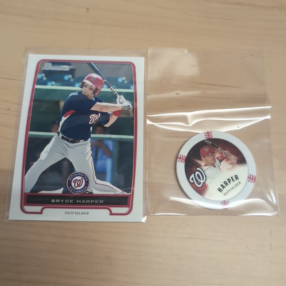 2013 Topps MLB Chipz 2012 Bowman - Bryce Harper